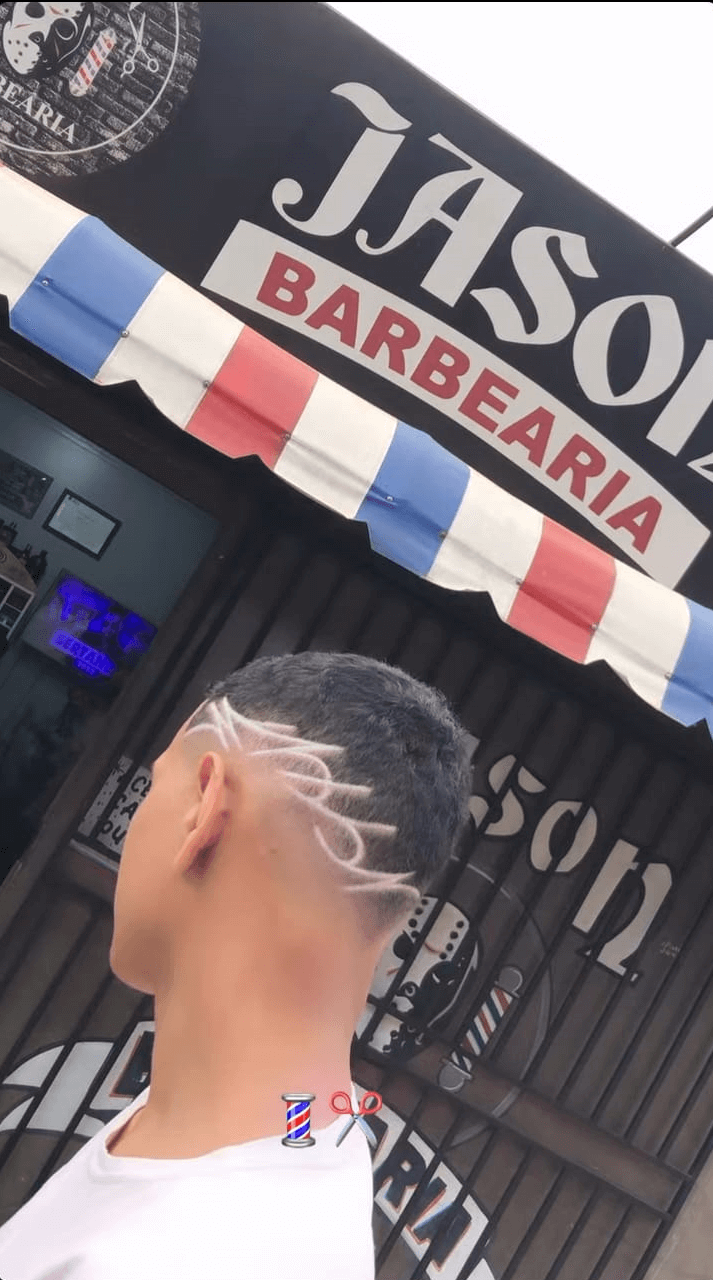 Fachada da Jason Barbearia